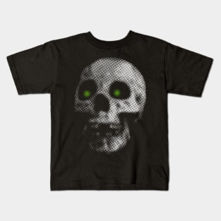 Giant Halloween Skull Kids T-Shirt